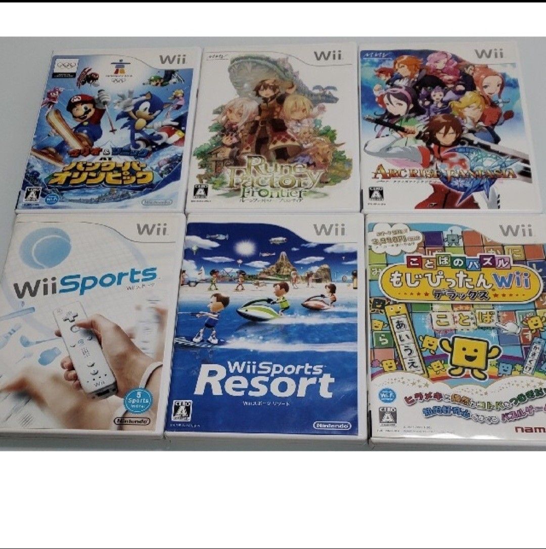 wii 本体 ソフト19本 セット 人気作多数