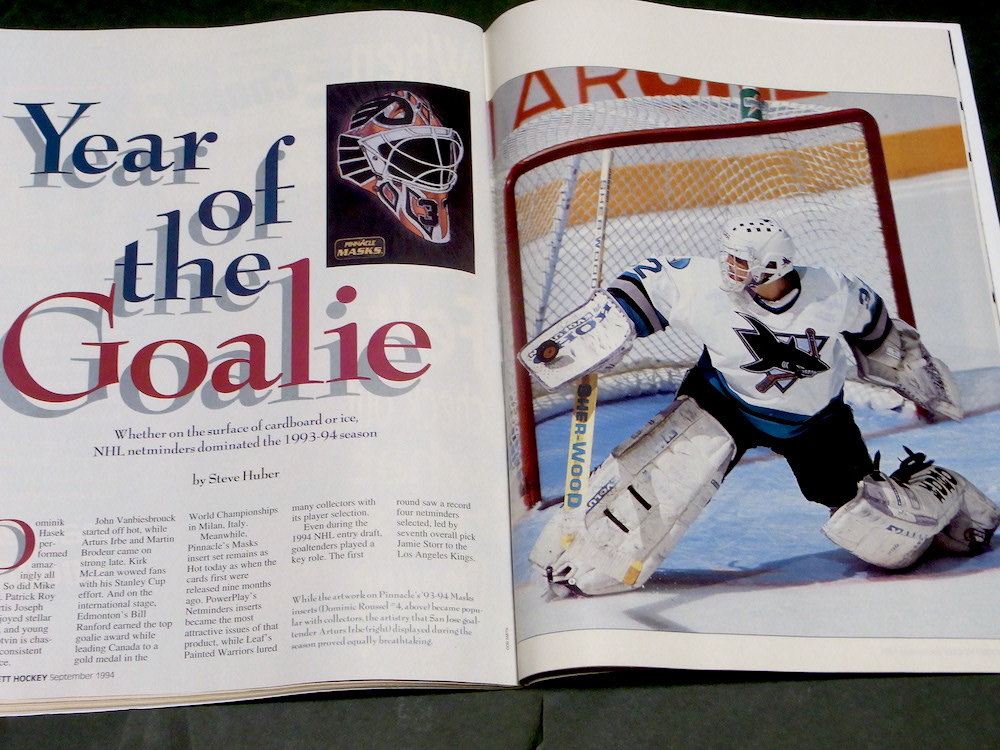 NHL Beckett Hockey Monthly #47 1994年 9月 Radek Bonk Dominik Hasek ヴィンテージ カード_画像5