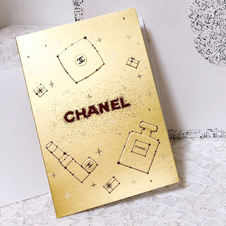 シャネル 「CHANEL」ショッパー 銀座限定 メッセージカード付き シャネル 「CHANEL」ショッパー 銀座限定 メッセージカード付き