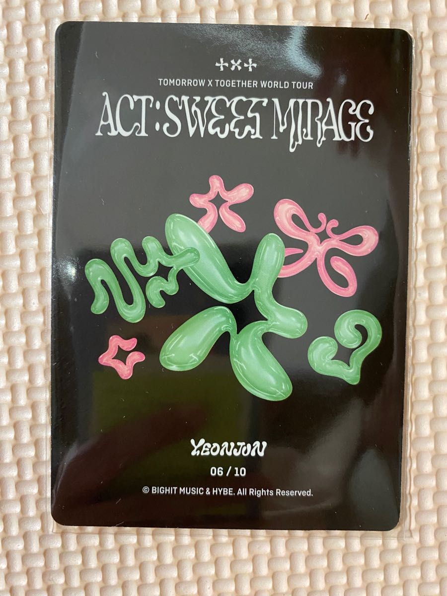 最大90%オフ! TXT ACT SWEET MIRAGE ミニフォトカード ヨンジュン