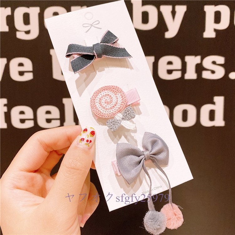 A194J* new goods hairpin hair clip . stop patch n stop hair tweezers lovely cute hair accessory for children C