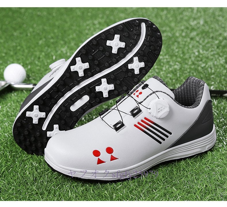 A234F новый товар популярный * туфли для гольфа мужской спортивные туфли сильный рукоятка шиповки обувь soft шиповки уличный f обувь . скользить выдерживающий .B
