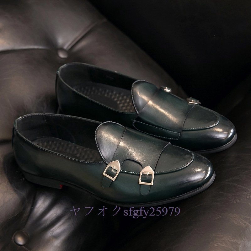A018F新品人気★ビジネスシューズ メンズ 革靴 PU フォーマル オフィス カジュアル 履きやすい 紳士靴 通勤 通学 短靴 B_画像2