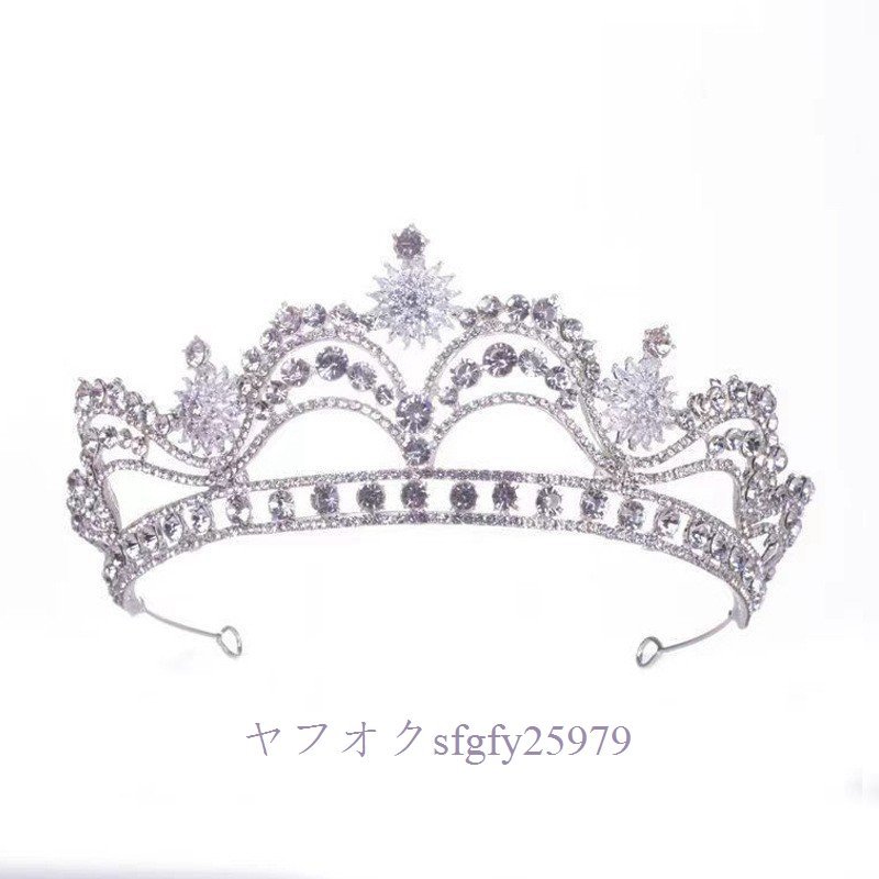 A860I* new goods popular Tiara ba lock style wedding wedding jewelry wedding head dress accessory Princess 