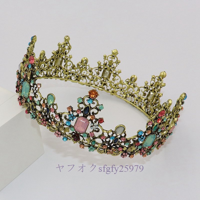 A839I* new goods popular head dress wedding ba lock style color diamond ..u Eddie ng head jewelry accessory birthday C