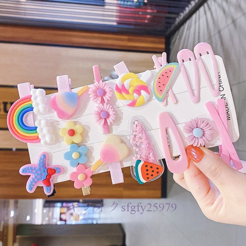 A165J* new goods hairpin hair clip for children hair tweezers . stop patch n stop lovely cute hair accessory * color / many сolor selection A