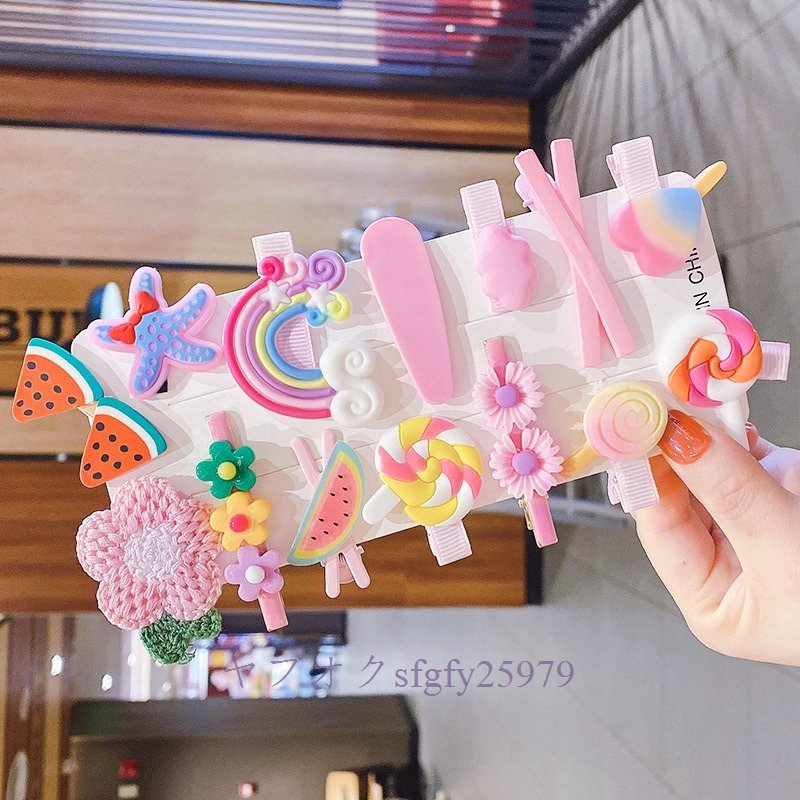 A167J* new goods hairpin hair clip for children hair tweezers . stop patch n stop lovely cute hair accessory * color / many сolor selection C