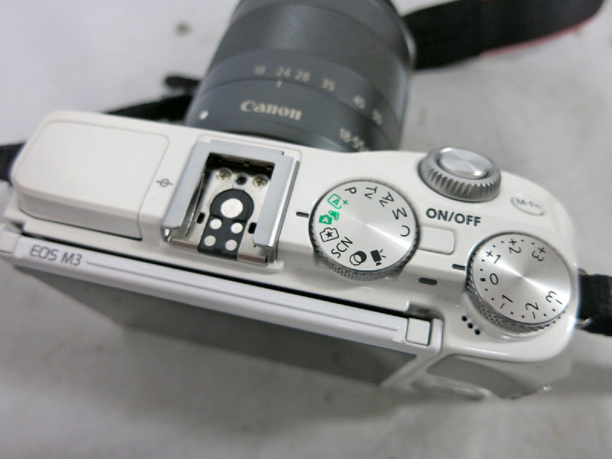 キャノン Canon ミラーレス一眼カメラ EOS M3 EF-M18-55 IS STM レンズ