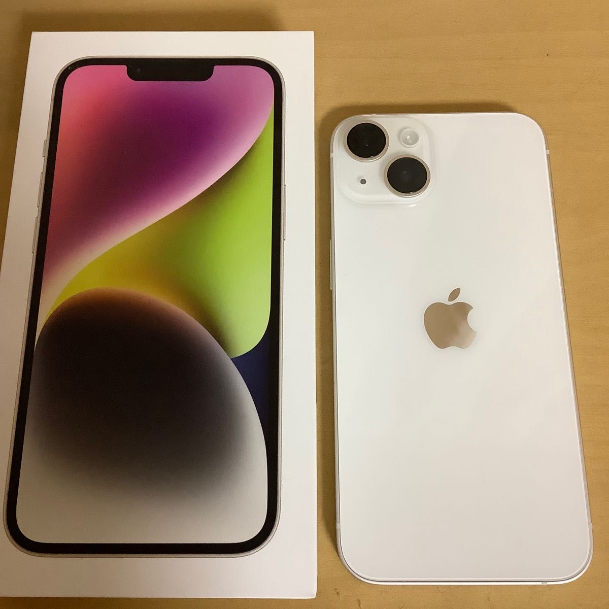 【超美品】iPhone14 128GB ホワイト