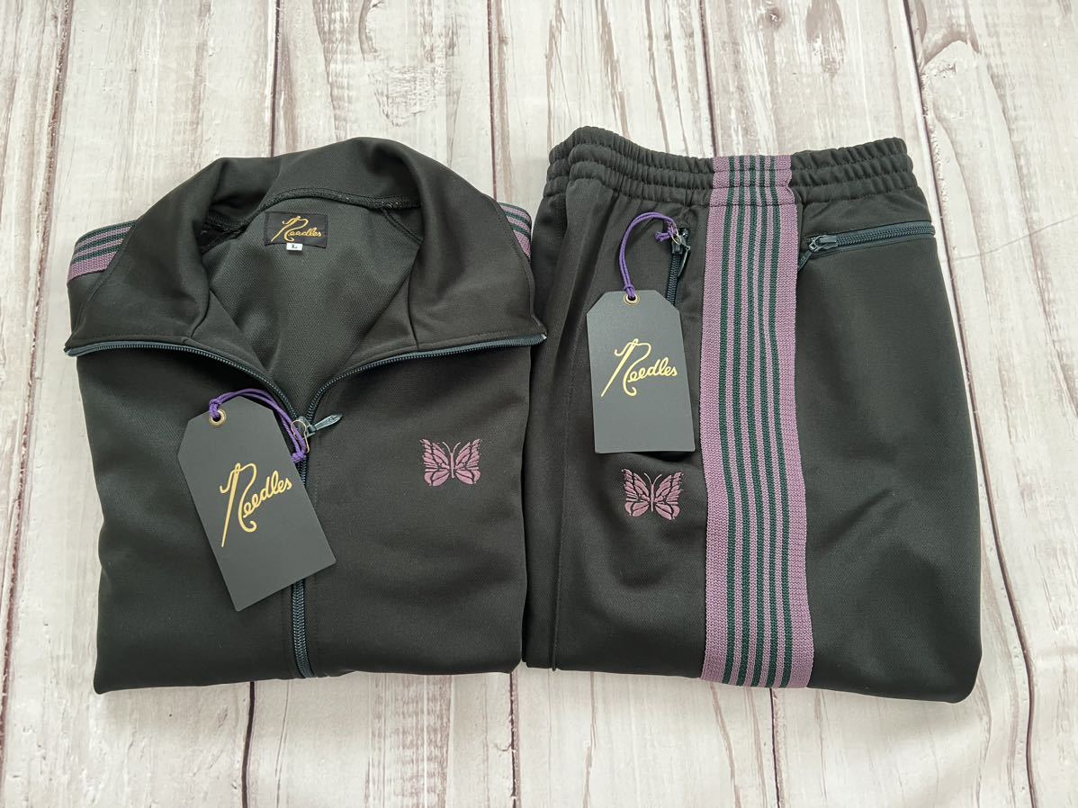 needles 20ss セットアップ オリーブ パープル トラックジャケット
