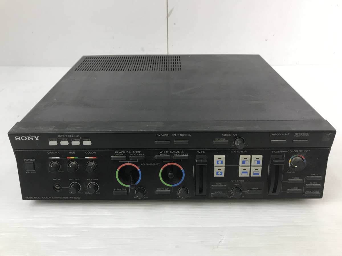 SONYソニービデオマルチカラーコレクター XV-C900-