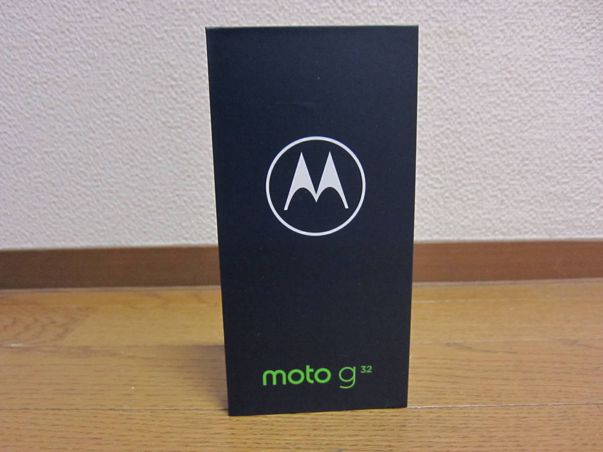 モトローラ motorola moto g32 ミネラルグレイ 新品 未開封 送料込み