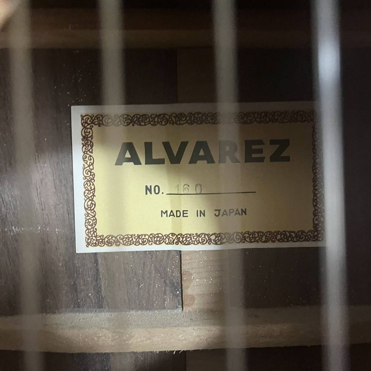 Alvarez アルバレス クラシックギター NO.160_画像8