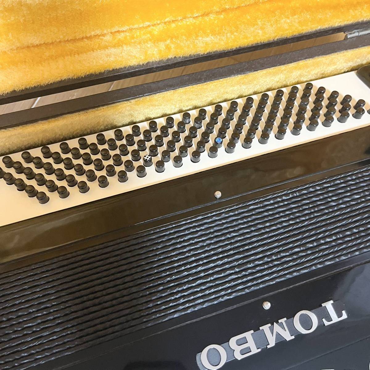 Tombo トンボ No.75 41鍵 ベース アコーディオン ハードケース 付き