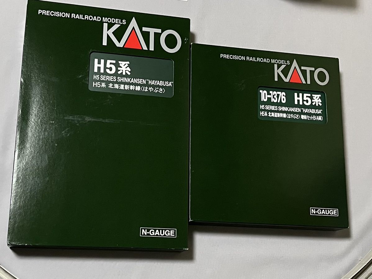 KATO 10-1374/10-1375/10-1376 北海道新幹線 H5系 はやぶさ 10両 KATO 10-1374/10-1375/10-1376 北海道新幹線 H5系 はやぶさ 10両