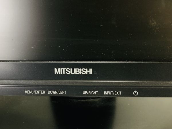 MITSUBISHI 三菱 27型ワイド液晶モニター VGA/DVI/HDMI スピーカー内蔵 ノングレア TNパネル フルHD RDT271WLM 動作確認済 SK-230430002_画像4