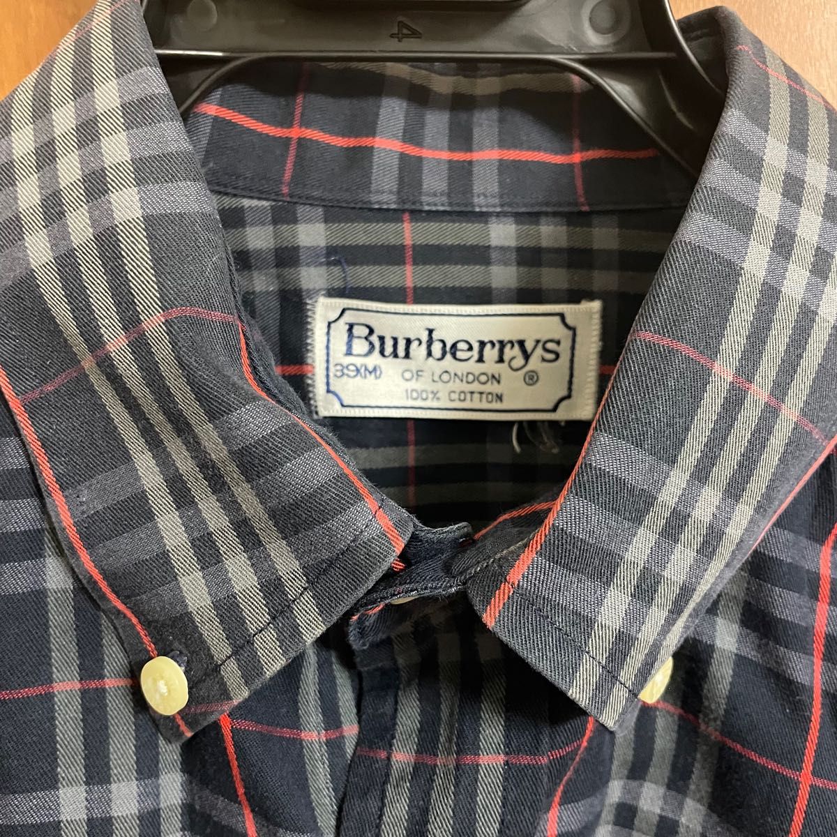 Burberry バーバリー ノバチェックシャツ ホース刺繍 ボタンダウン
