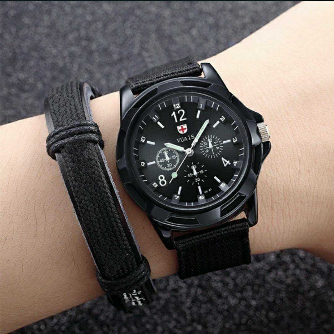 新品 腕時計 軍事モデル 黒　8_画像5