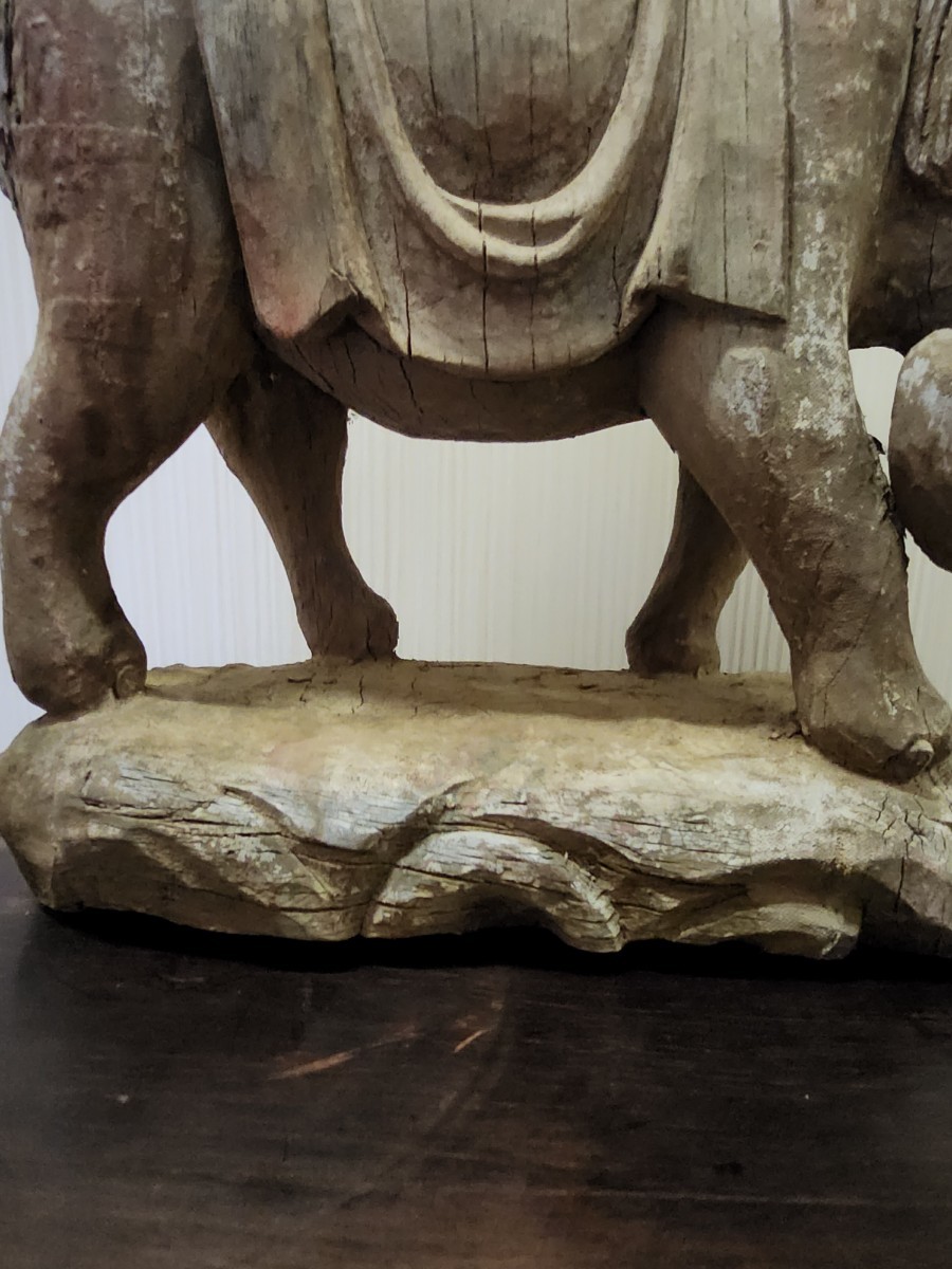 仏教美術 木彫 仏像 観音菩薩 骨董 観音様 中国美術 唐物 時代物
