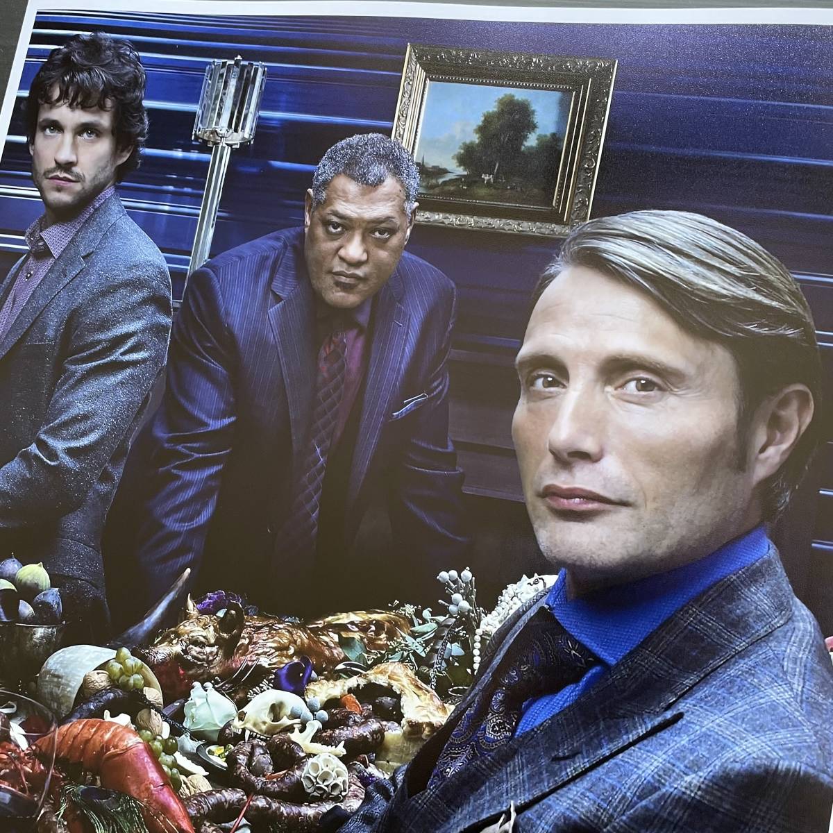 ポスター「HANNIBAL/ハンニバル」④海外TVドラマ★マッツ・ミケルセン/ヒュー・ダンシー/ハンニバル・レクター/ウィル・グレアム_画像2