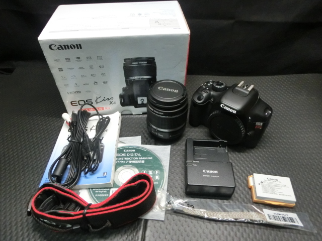 お見舞い デジタル一眼レフカメラ キャノン Canon 中古美品 EOS Kit IS