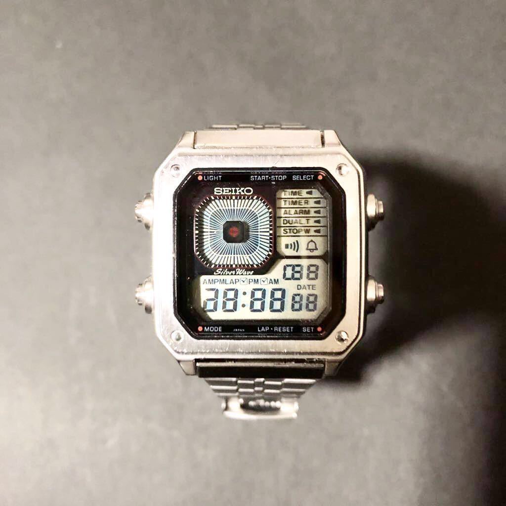 SEIKO シルバーウェーブ デジボーグ G757-5010【新品電池交換済】【完