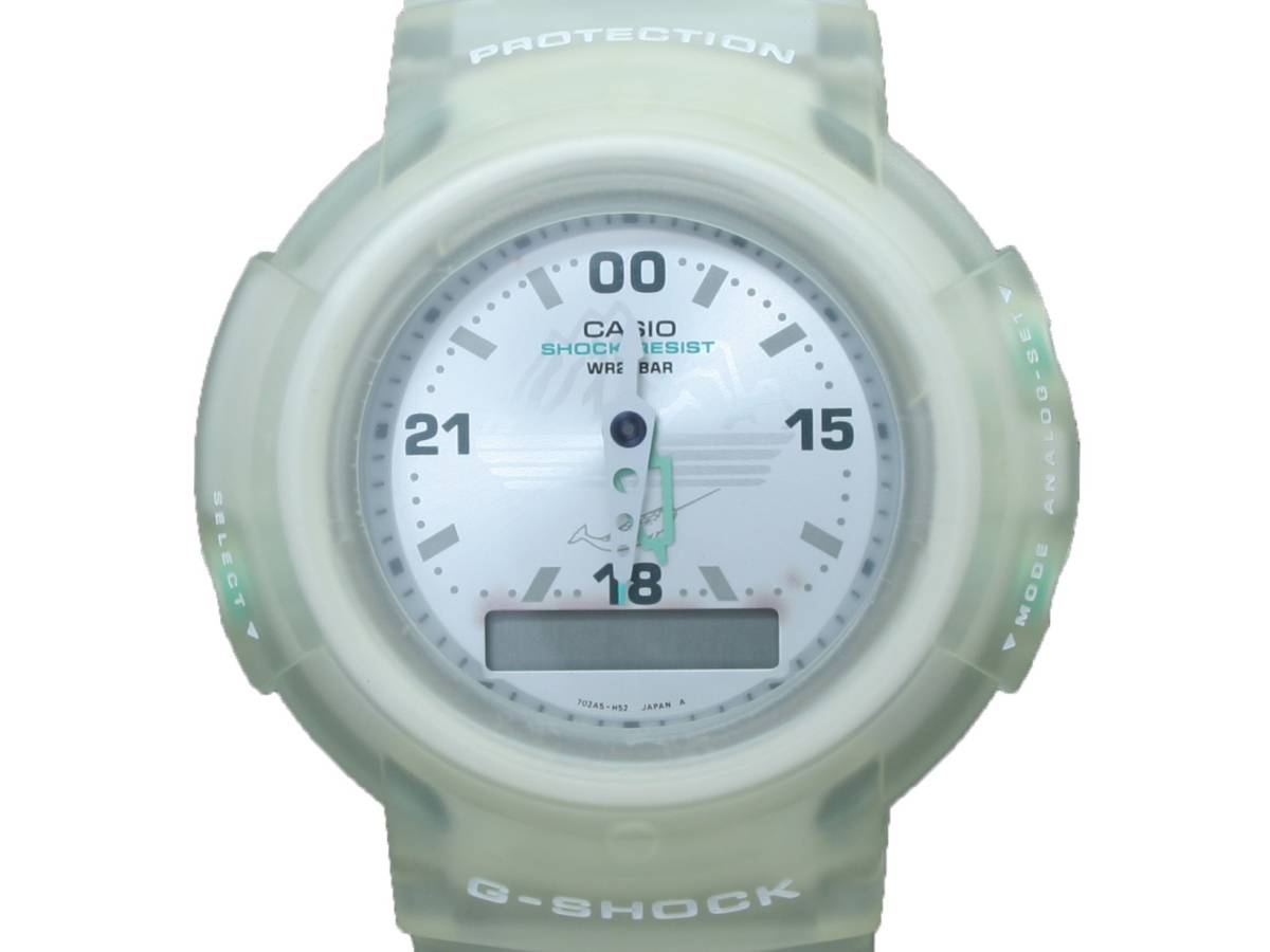 【新品・未使用品】CASIO G-SHOCK カシオ ジーショック PSC(Polar Science Center)オフィシャルモデル 一角クジラ AW-500NS-7E2T-PSC_画像1