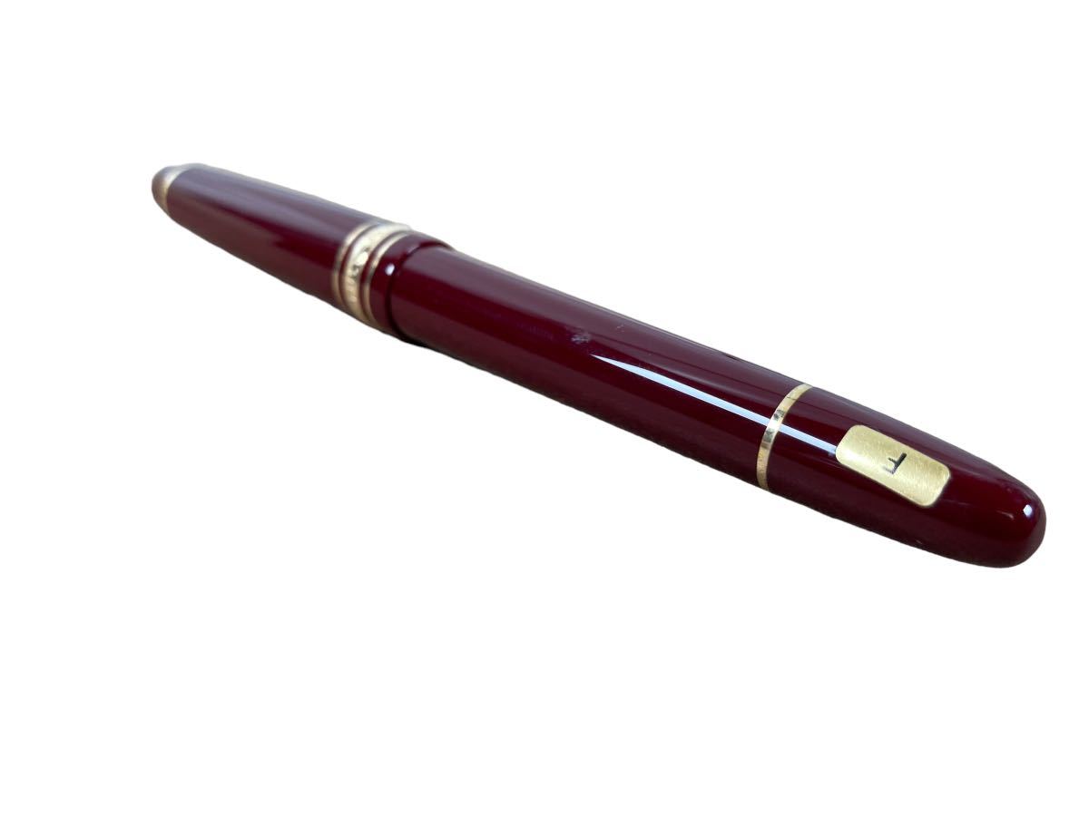 美品】MONTBLANC モンブラン マイスターシュテュック ボルドー ペン先