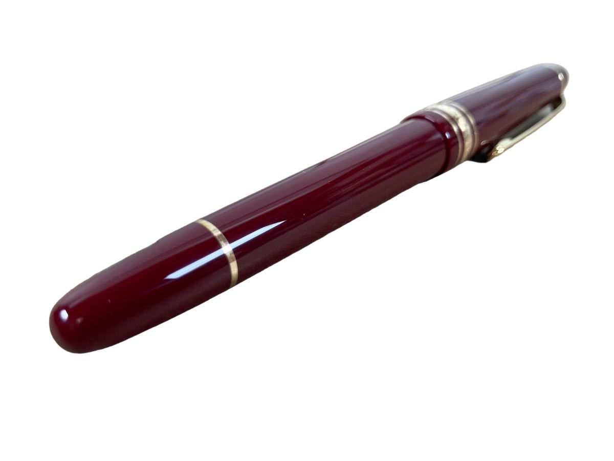 美品】MONTBLANC モンブラン マイスターシュテュック ボルドー ペン先