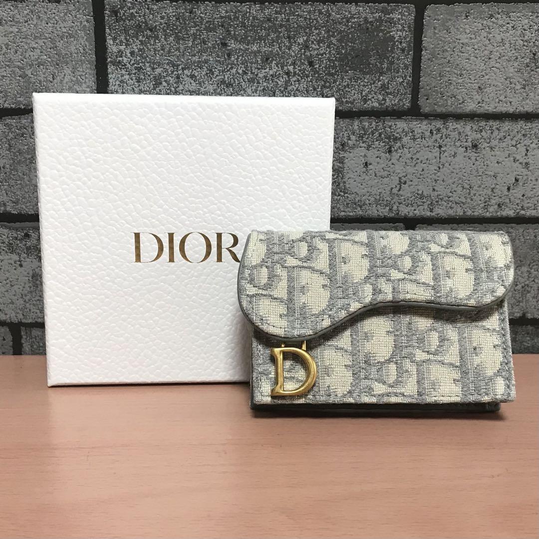 Dior SADDLE フラップカードホルダー ディオール