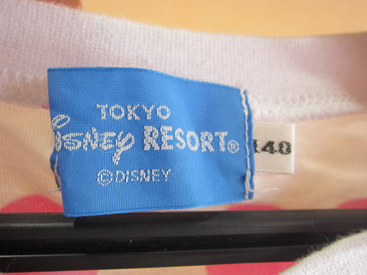 TDR Tokyo Disneyland 東京ディズニーランド ディズニーリゾート 140cm Ｔシャツ カットソー ミニー デイジー キッズ メ15896_画像5