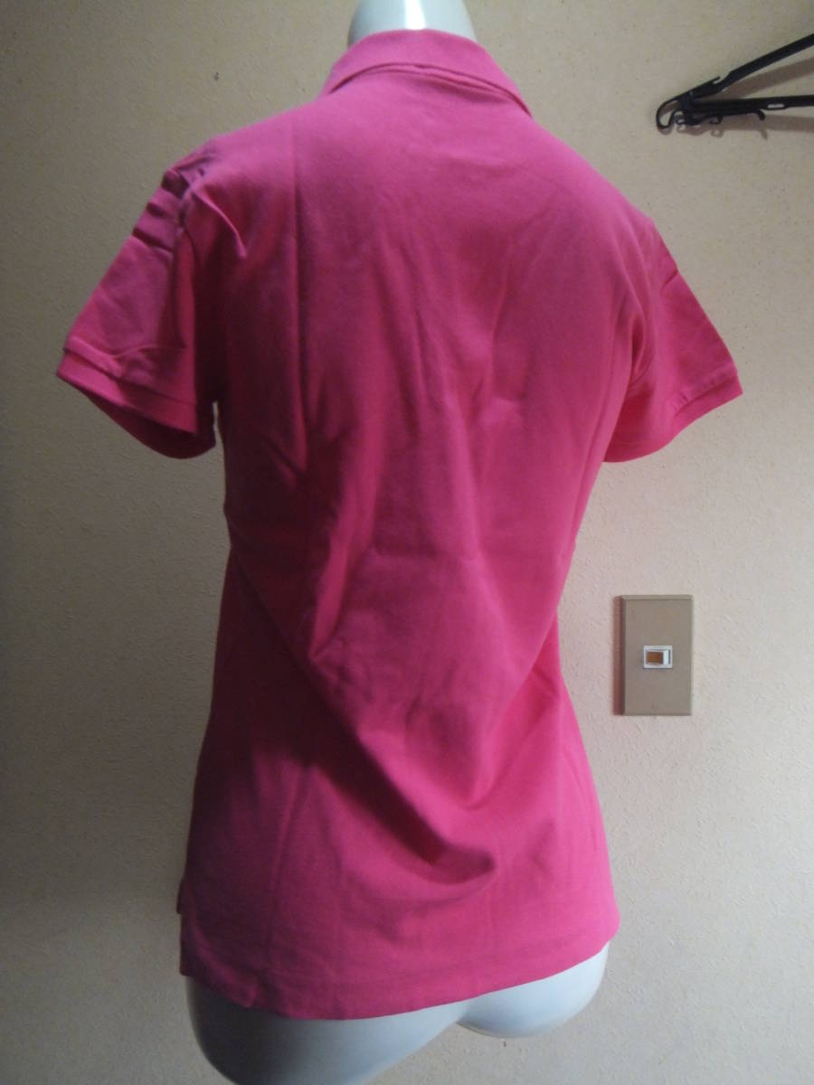 RALPH LAUREN ラルフローレン サイズM ポロシャツ カットソー トップス ピンク レディース メ15774_画像3
