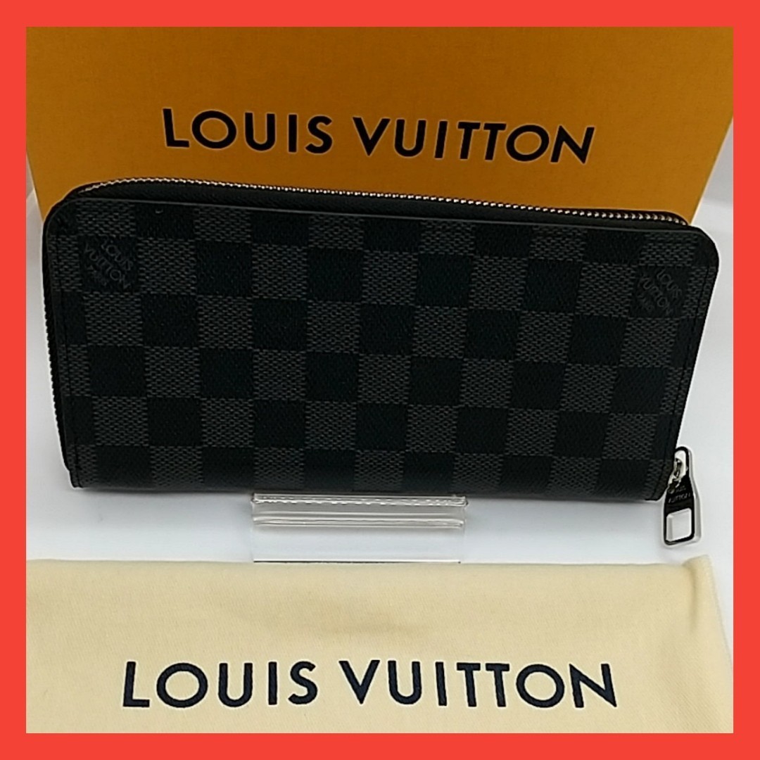 HOT本物保証 LOUIS VUITTON - ルイヴィトン 長財布 ダミエグラフィット