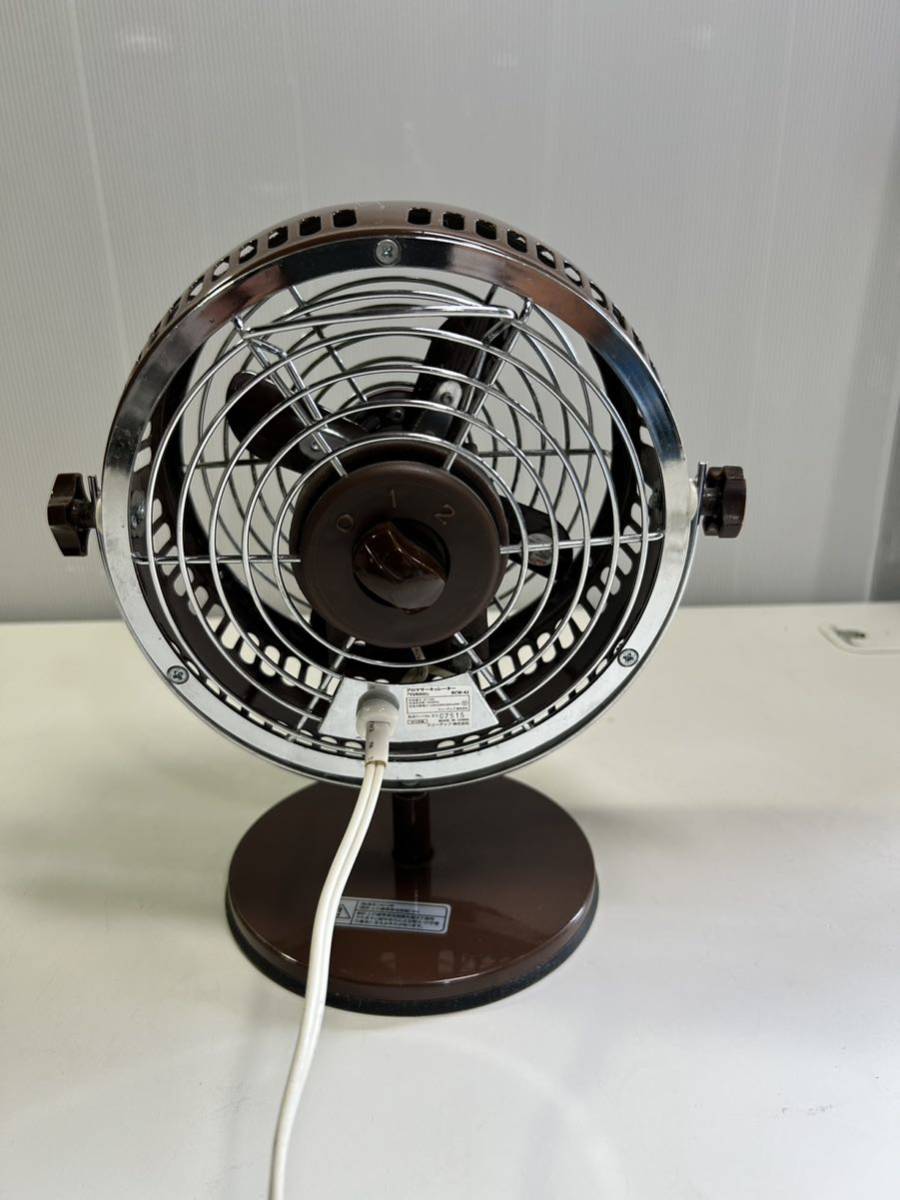  aroma circulator [YURAGI] RCW-42 exterior, operation beautiful goods 2012 year made retro electric fan No.654