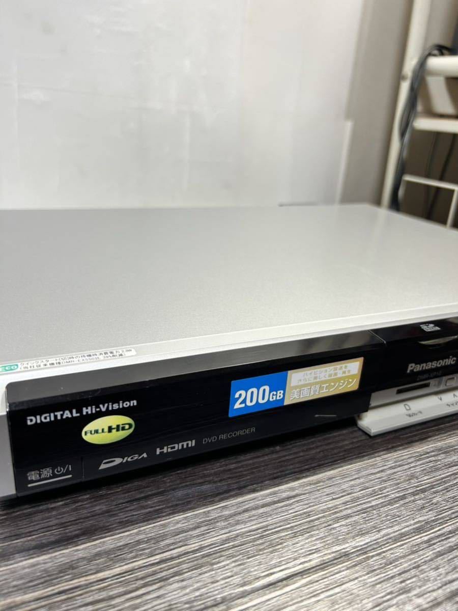 Panasonic パナソニックDMR-XP10 HDD DVD ハイビジョンレコーダー動作確認済み ジャンク扱い No.674の画像3