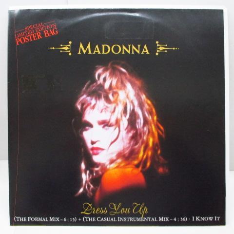 MADONNA-Dress You Up +2 (UK 限定 12/ポスタージャケ)_画像1