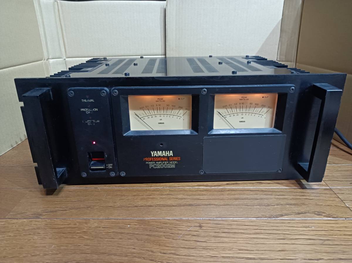 YAMAHA PC2002M パワーアンプ 家庭用に改造 動作品 品 YAMAHA PC2002M パワーアンプ 家庭用に改造 動作品 品