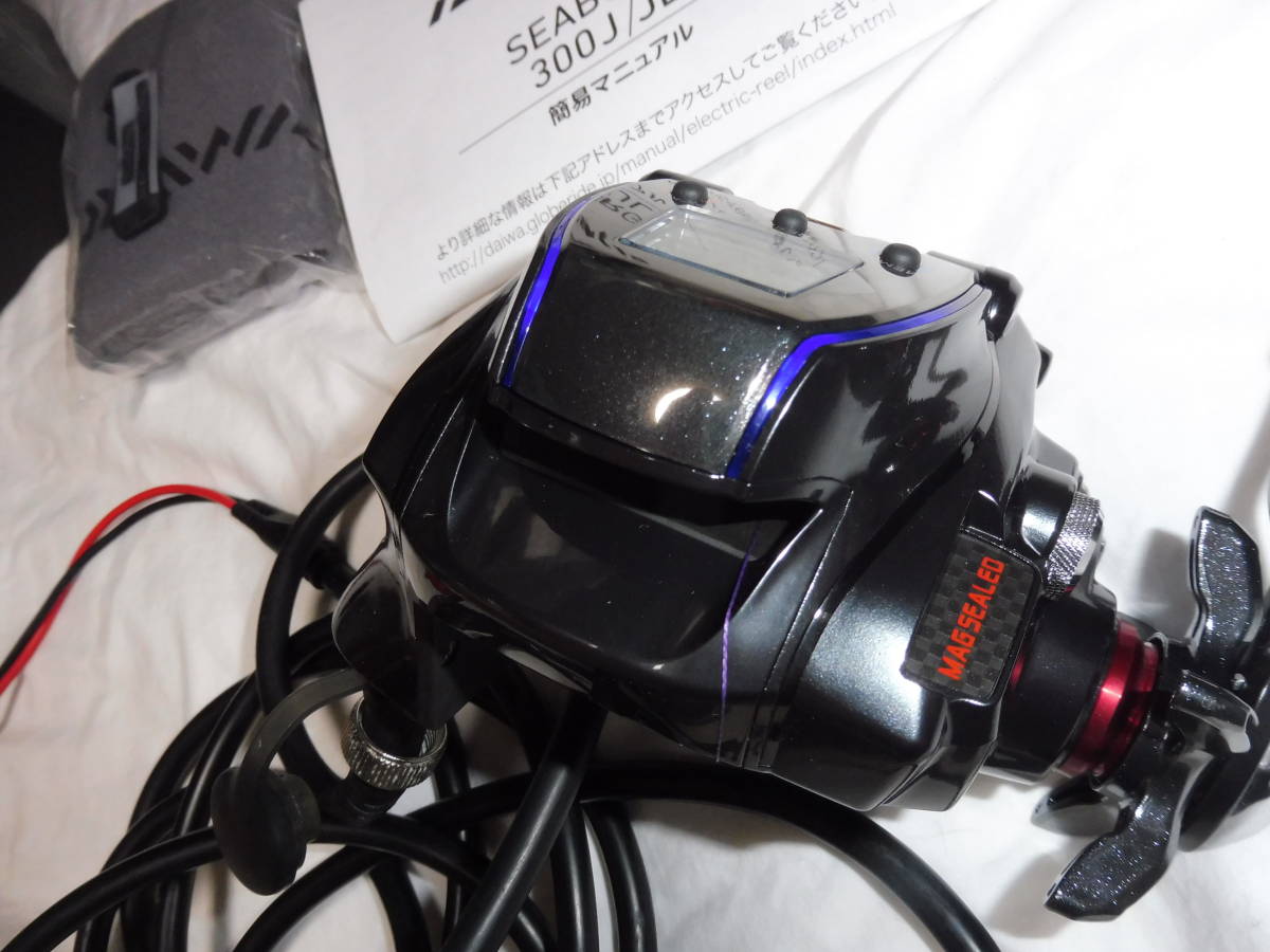ダイワ 18 シーボーグ300JL 美品 電源ケーブル付 左ハンドル | www