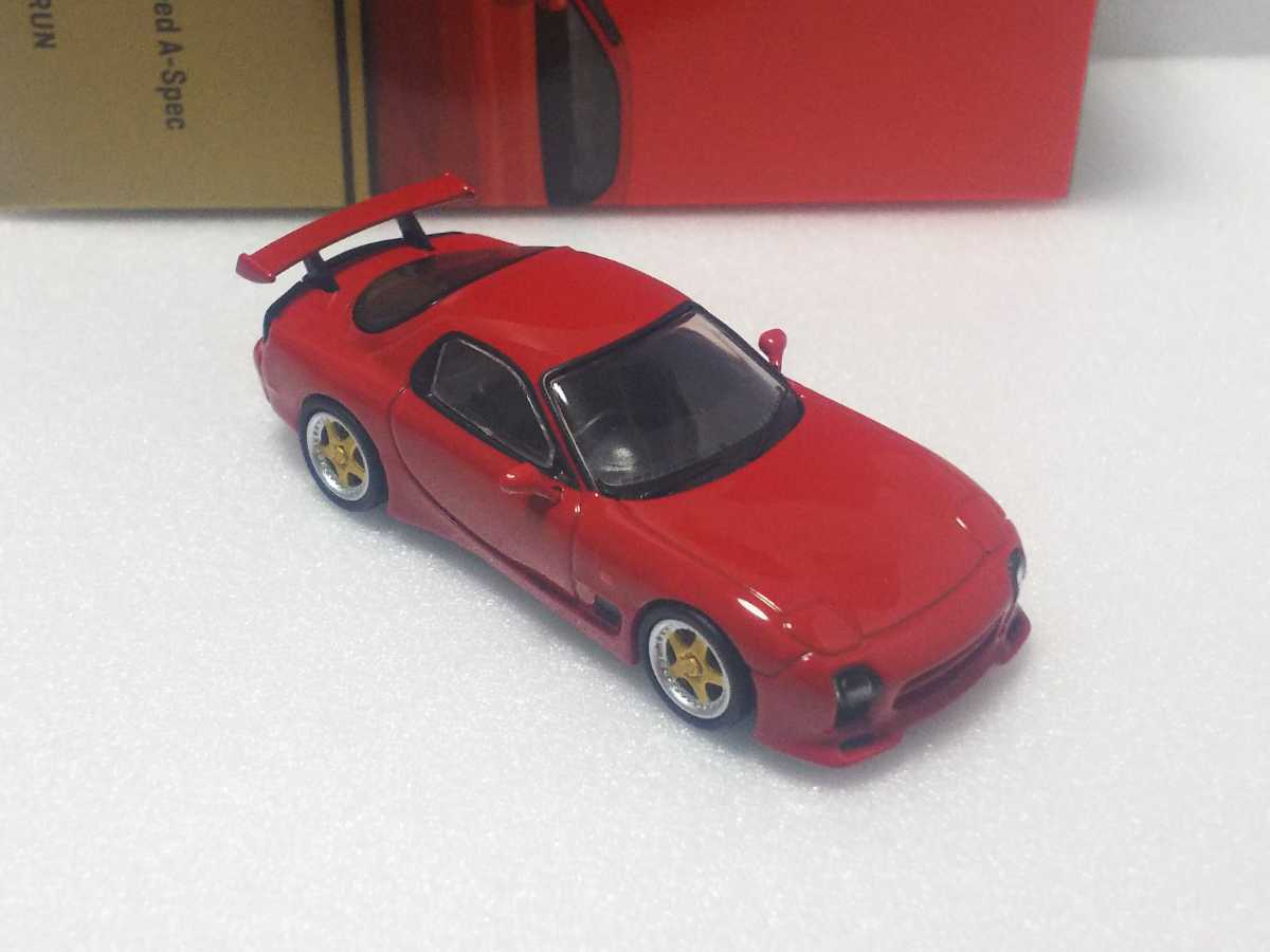 Tarmac 1/64 HKACG2022限定 マツダスピードAスペック FD3S RX-7 赤 レッド マツダ ターマックワークス Mazdaspeed A-spec Red_画像3