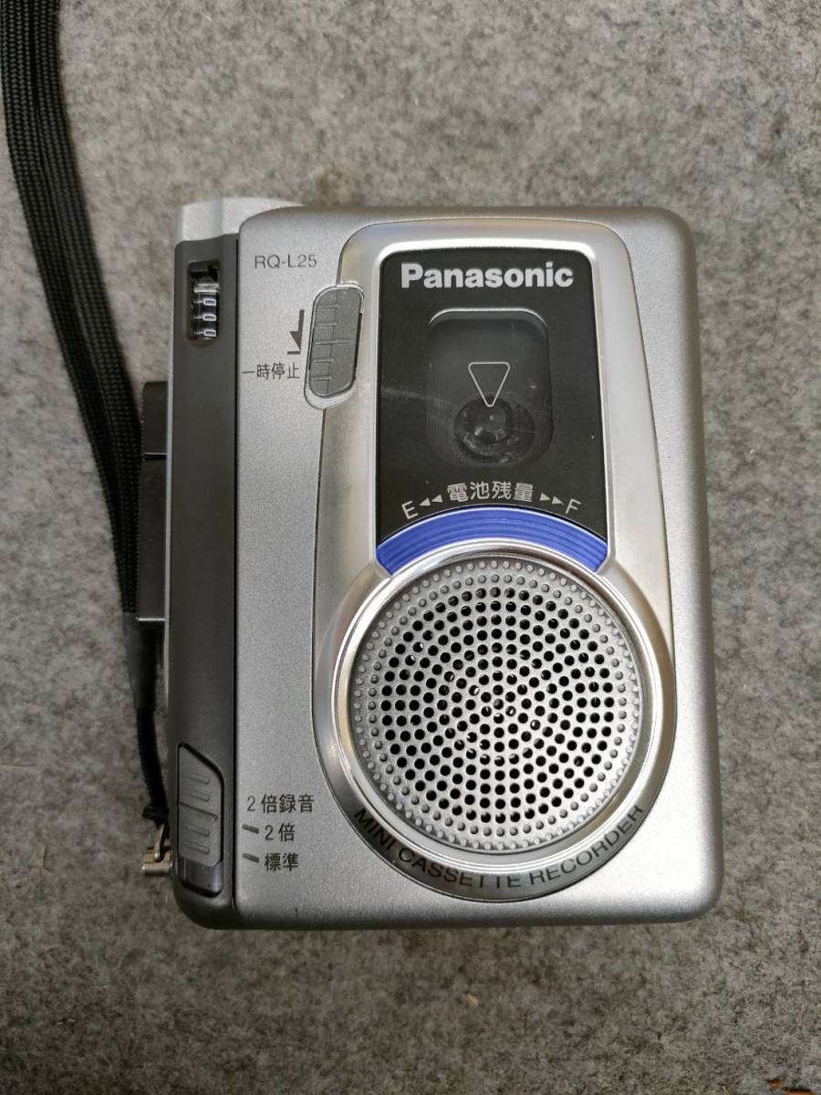 Panasonic パナソニック カセットレコーダー RQ-L25 ※動作未確認の為、ジャンク品の画像1