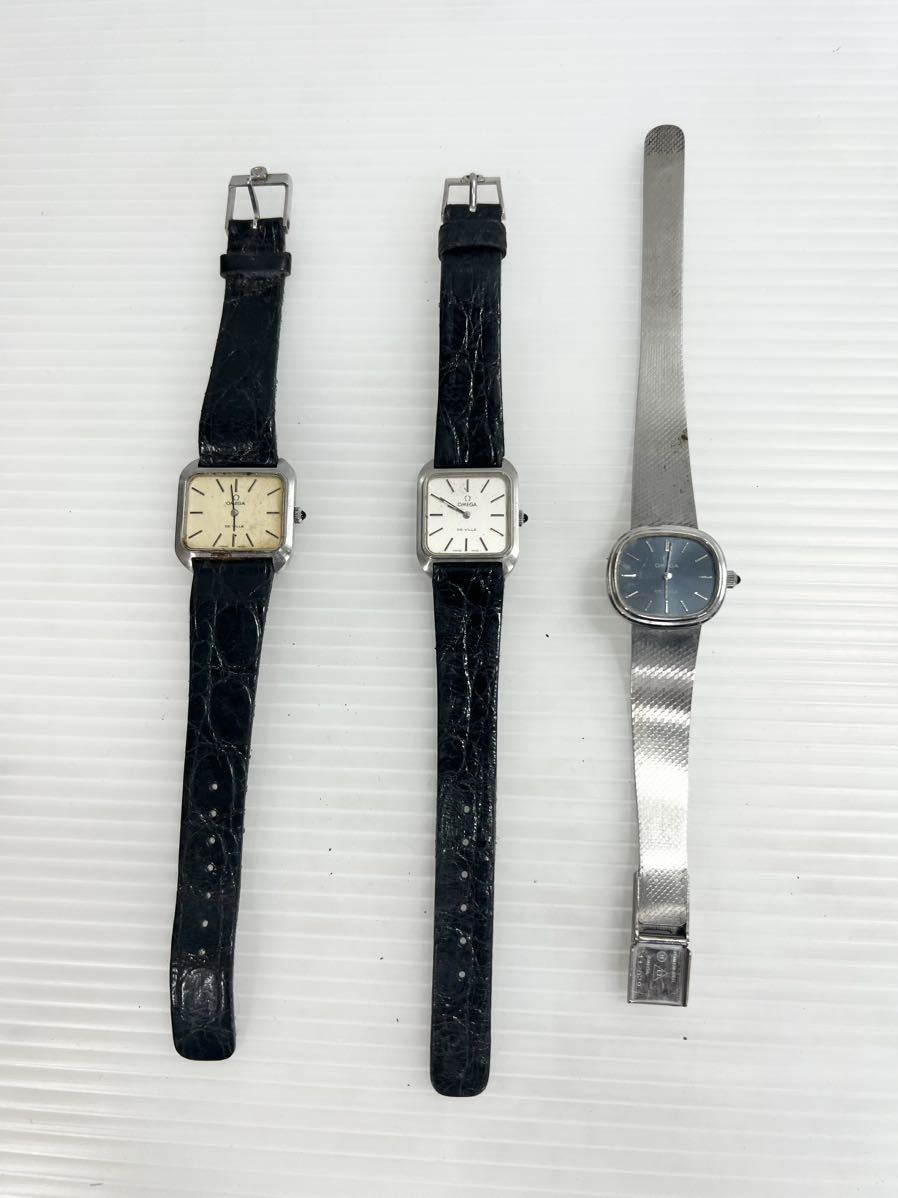代引き人気 【W】OMEGA オメガデビル手巻き腕時計 オメガ デビル 正規