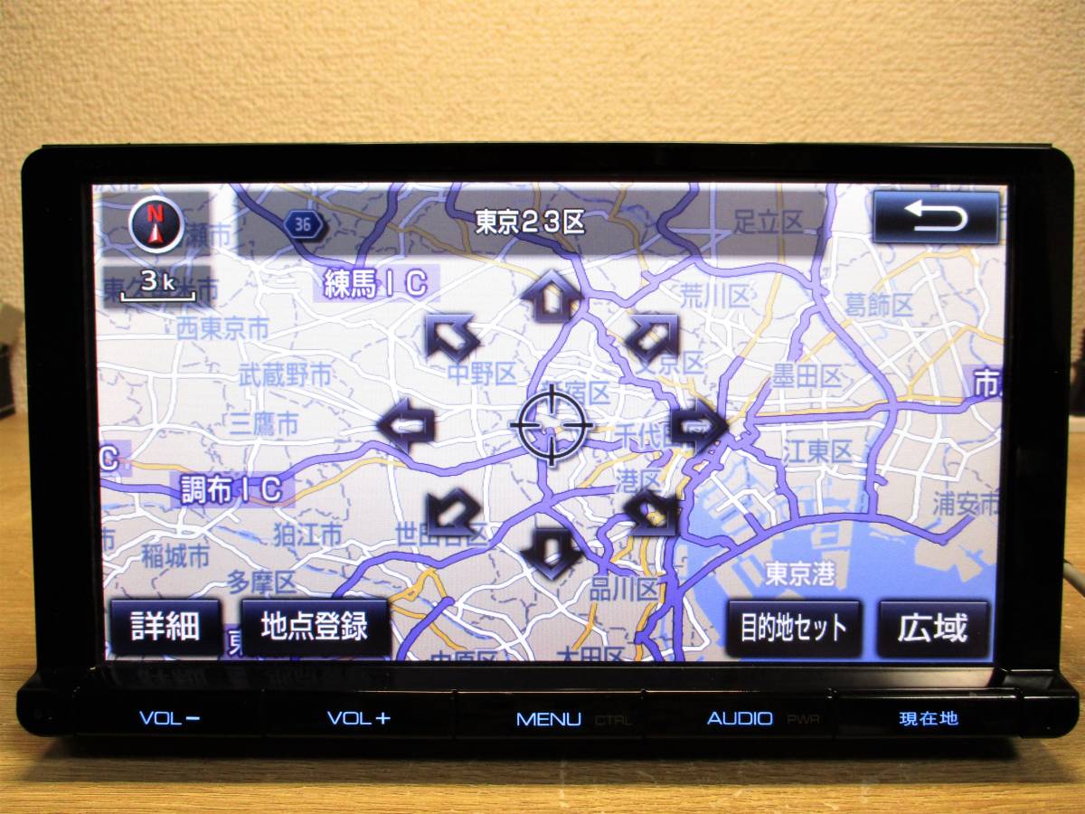 2017年地図 トヨタ 純正 9インチナビ DSZT-YC4T SDナビ 地デジフルセグ