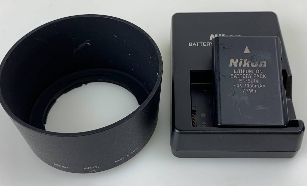 【1円スタート】K1883 Nikon ニコン D3100 デジタル一眼レフカメラ AF-S DX NIKKOR 18-55mm 1:3.5-5.6G レンズ セット 動作確認済みの画像10