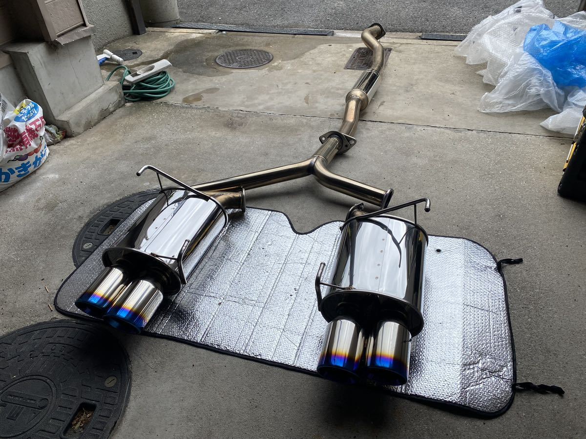 WRX STI VAB トラストGreddy パワーエクストリームRマフラー