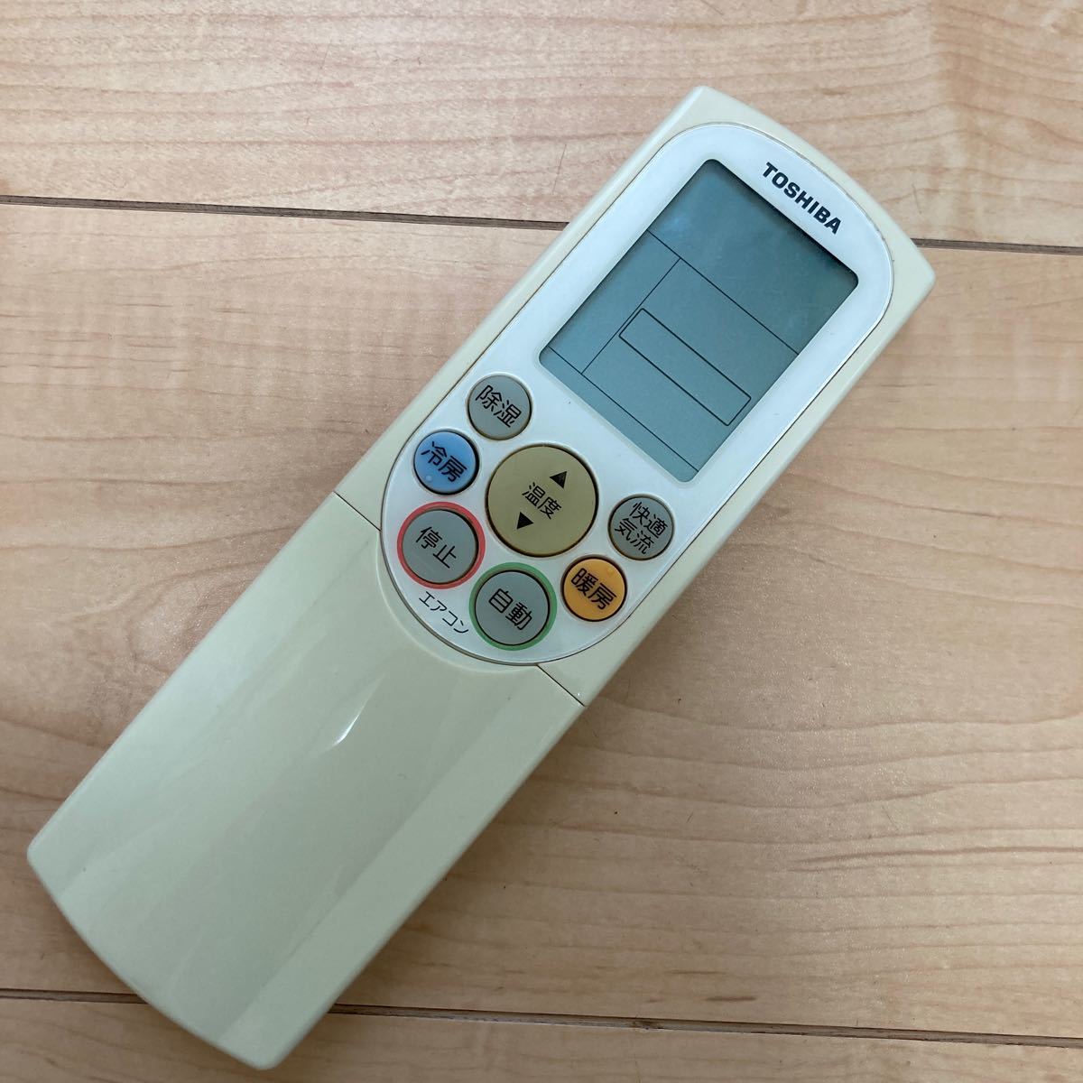 東芝 WH-F5P エアコンリモコン RAS-221PDR/RAS-251PDR/RAS-281PDR/RAS-361PDR/RAS-401PDR/RAS-402PDR/RAS-502PDR/RAS-632PDR/RAS-712PDR ② 東芝 エアコン用リモコン WH-F5P(43066022)