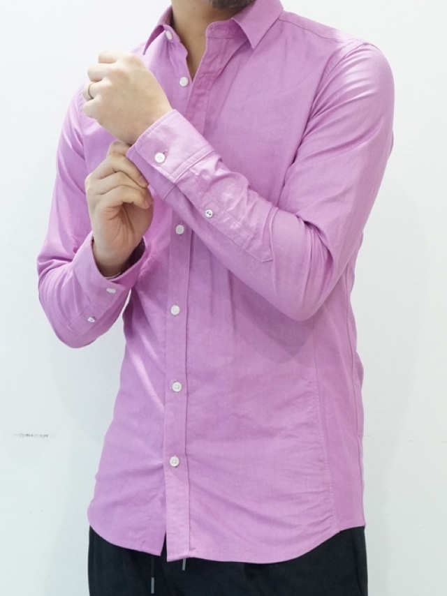 極美品☆ジュンハシモトjunhashimoto　MINI COLLAR SHIRTS　ミニカラーシャツ　サイズ２