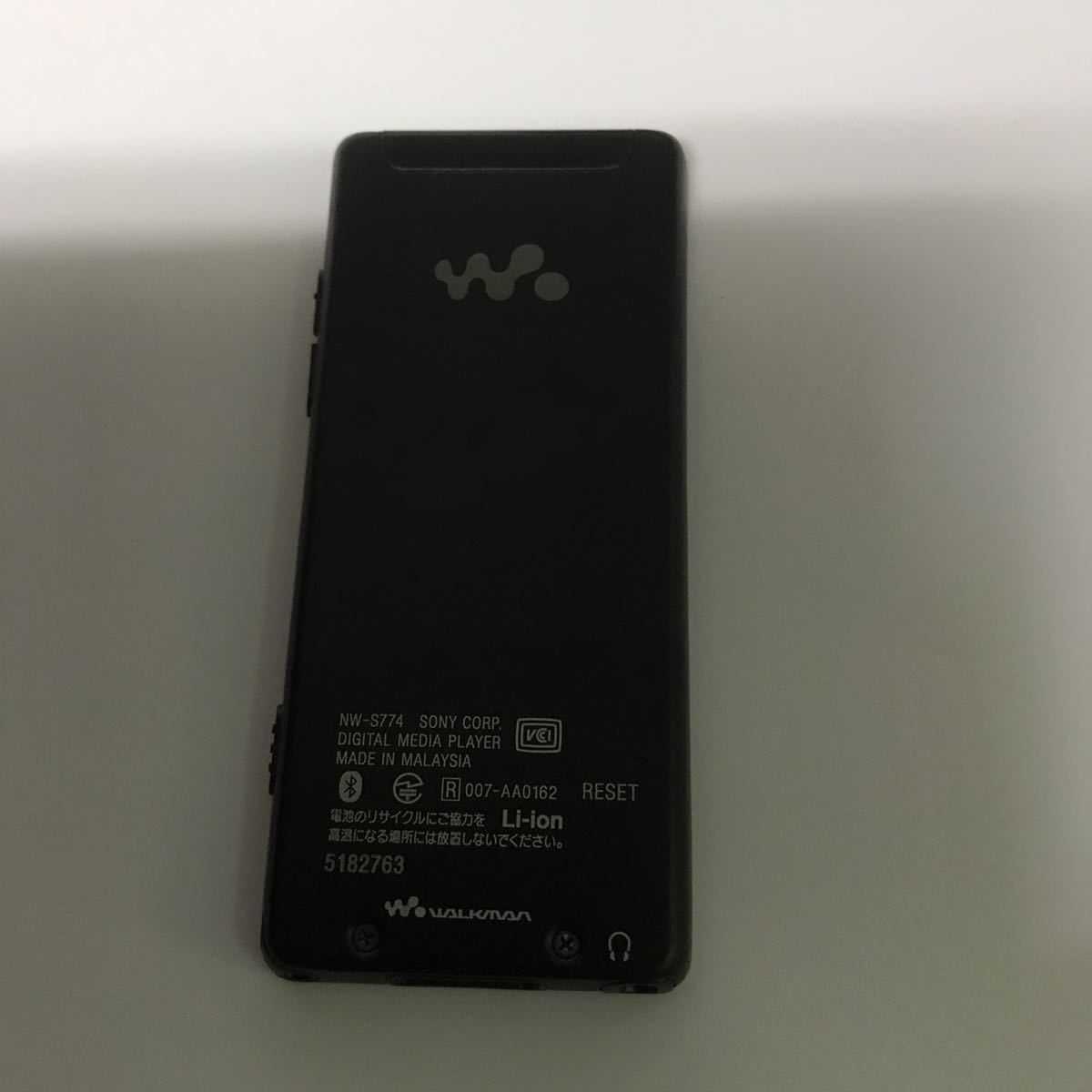 SONY スピーカー付ウォークマン NW-S774K 8GB ブラック ソニー WALKMAN デジタルオーディオプレイヤー_画像4