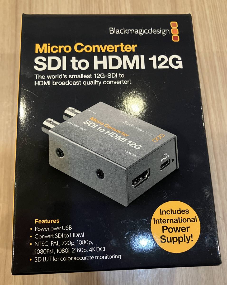 【未開封未使用品】Micro Converter SDI to HDMI 12G