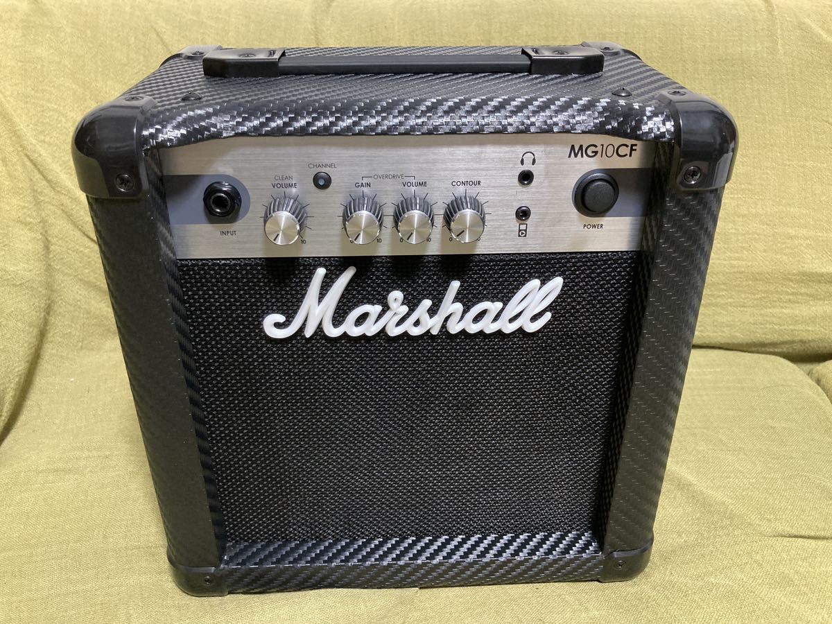 Marshall マーシャル アンプ コンボタイプ MG10CF シルバー|PayPayフリマ