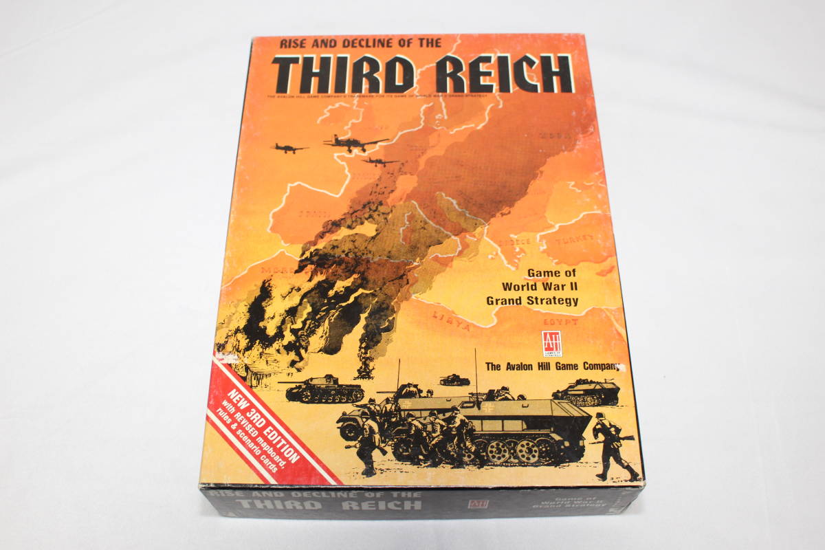 (AH)THIRD REICH 第４版、第三帝国、日本語訳とバリアント多数付、未使用